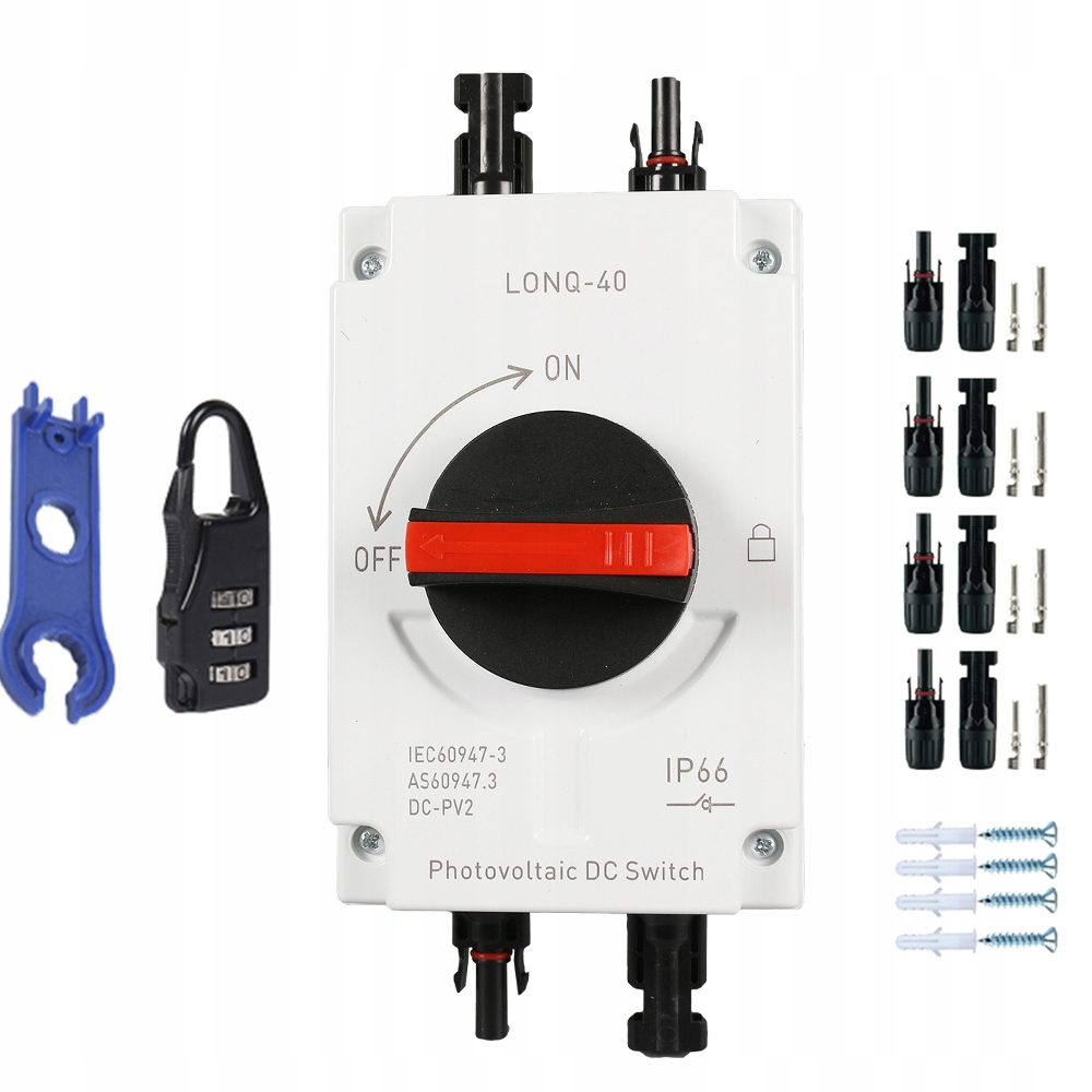 Rozłącznik Izolacyjny Główny Pv 32A 4P 1000V DC