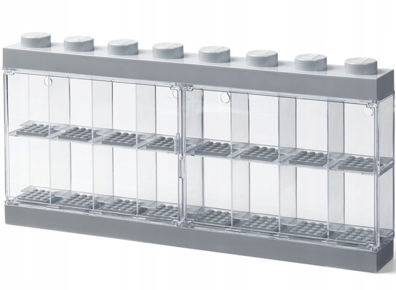 Lego Sběratelská skříňka na 16 minifigurek šedá