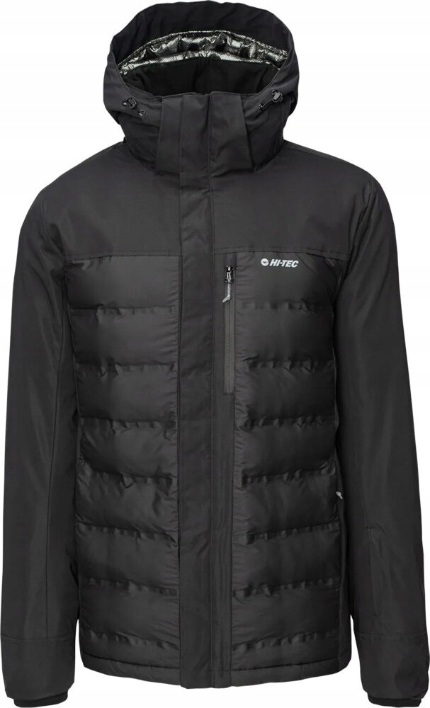 Puchová Bunda S S Kapucí Zateplená Lyžařská Prošívaná Hi-tec Helten r XXL