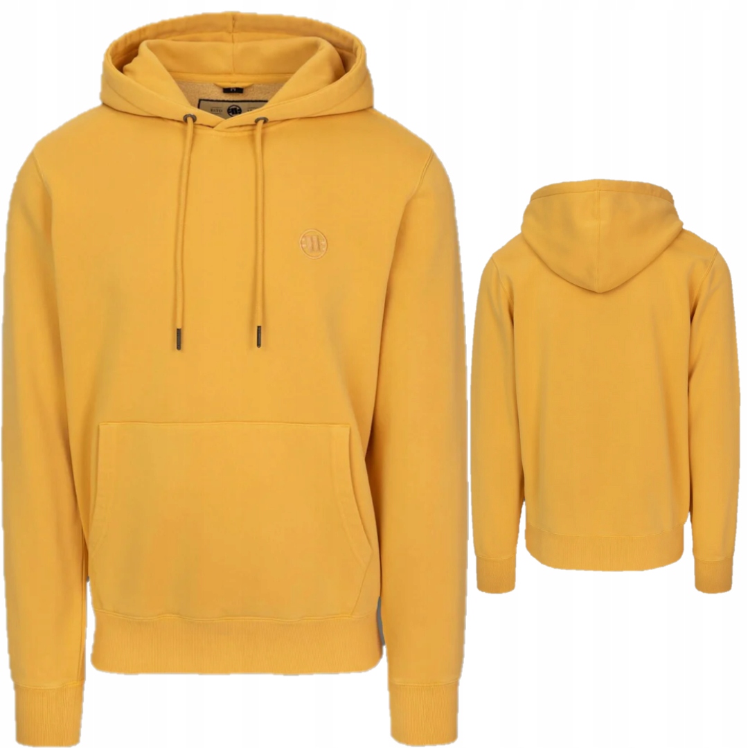 Pitbull West Coast Pánská Mikina S Kapucí Lancaster II Žlutá XXL