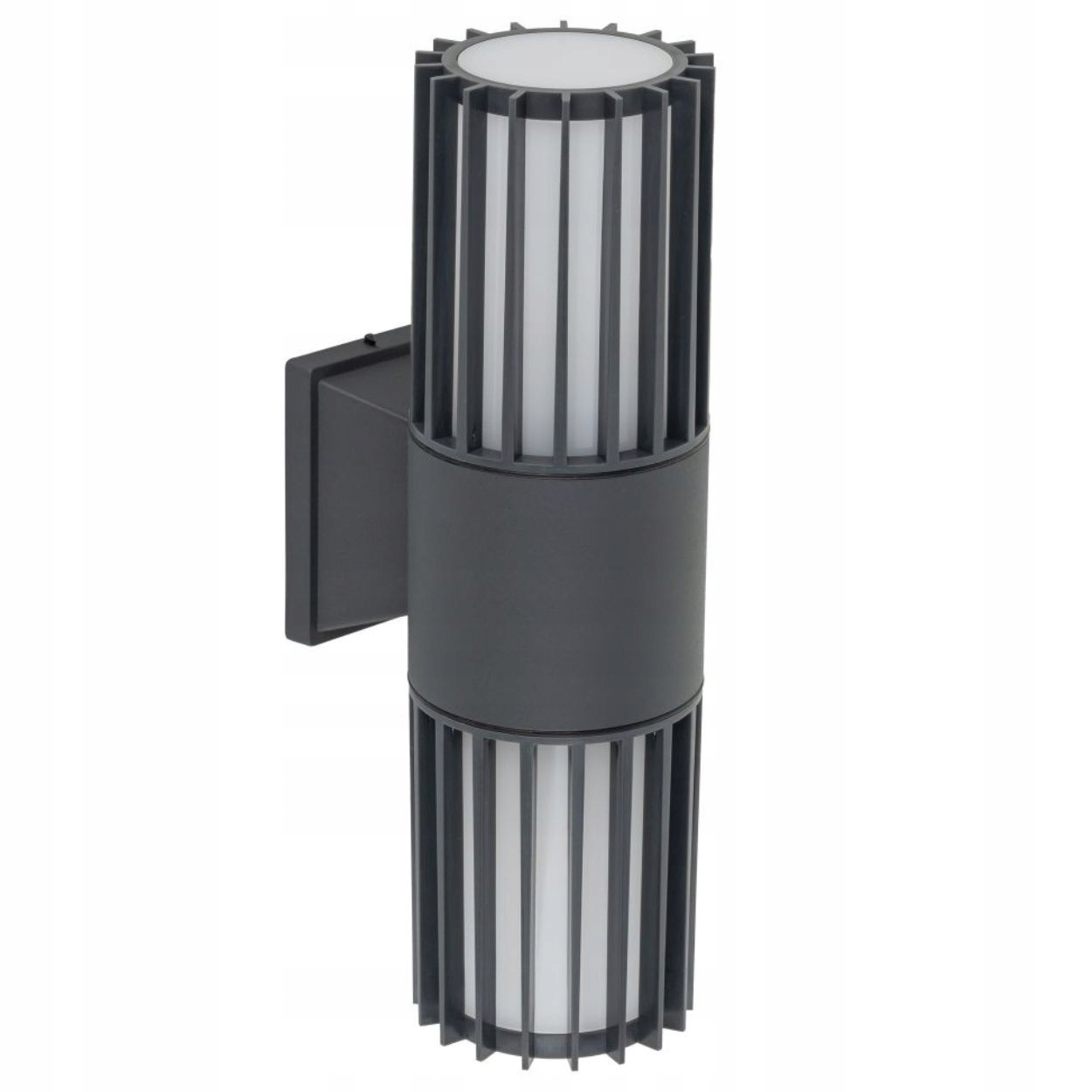 Nástěnná lampa Ribo šedá 2xE27 IP54 Zahradní Venkovní Nástěnná Lampa Moderní