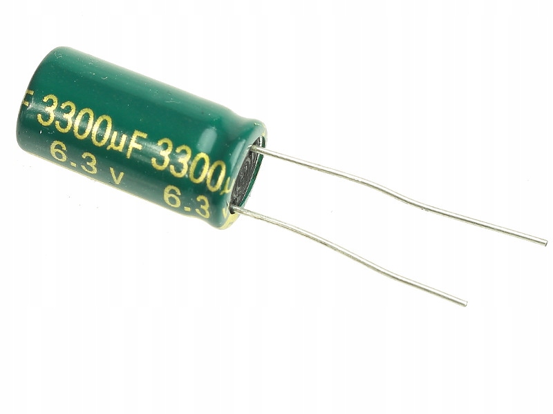 

Kondensator 3300uF/6,3V Low Esr (3st)