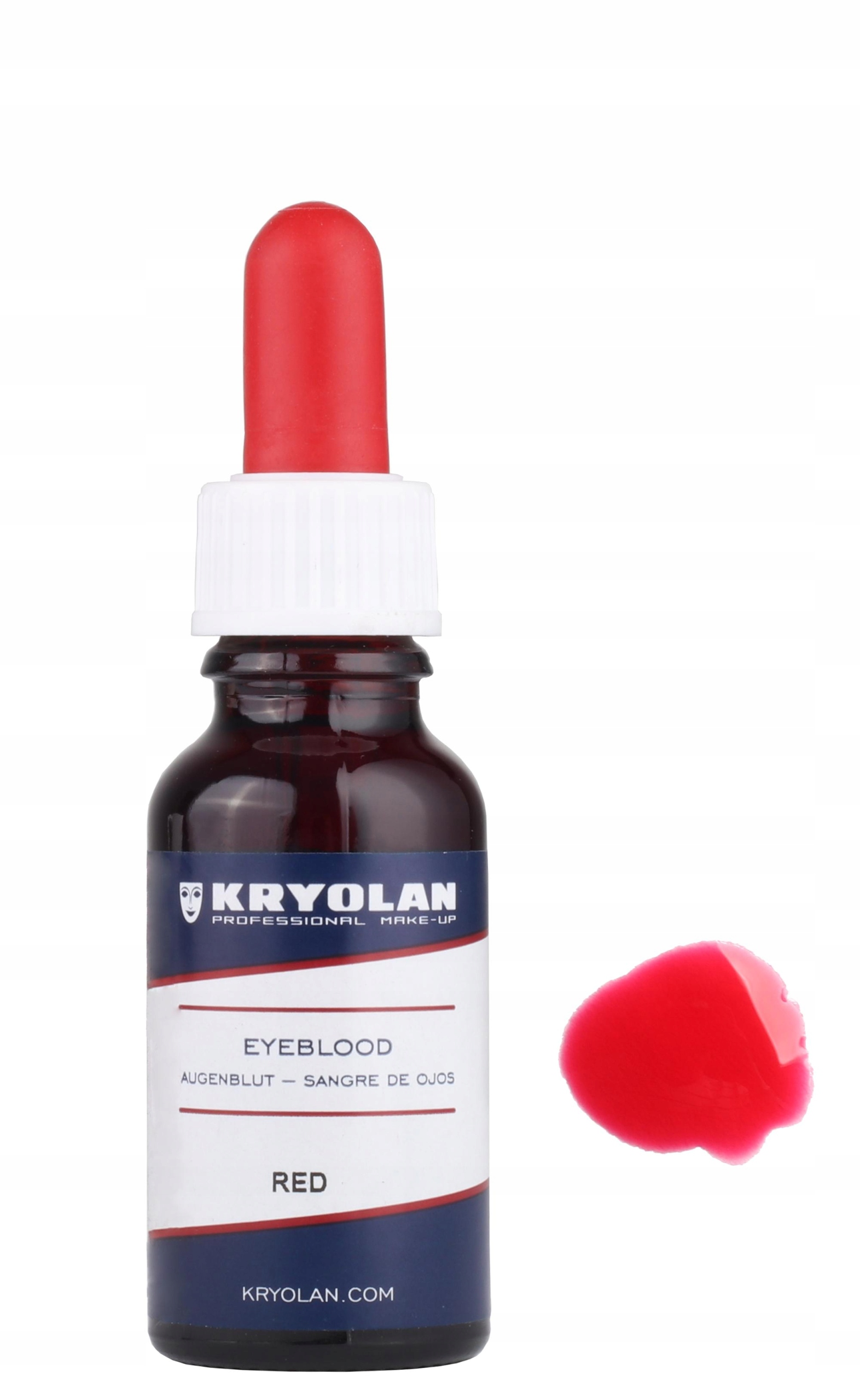 Kryolan Oční Krev 20 ml Umělá krev pro oči Červená