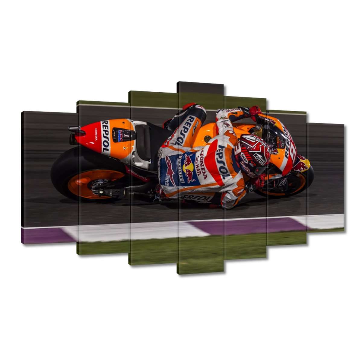 Obrazy 140x80 Motocykl Závodník