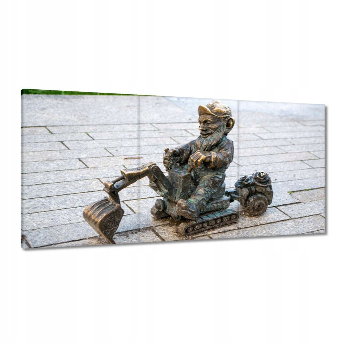 Obrazy 180x90 Krasnal Koparkuś