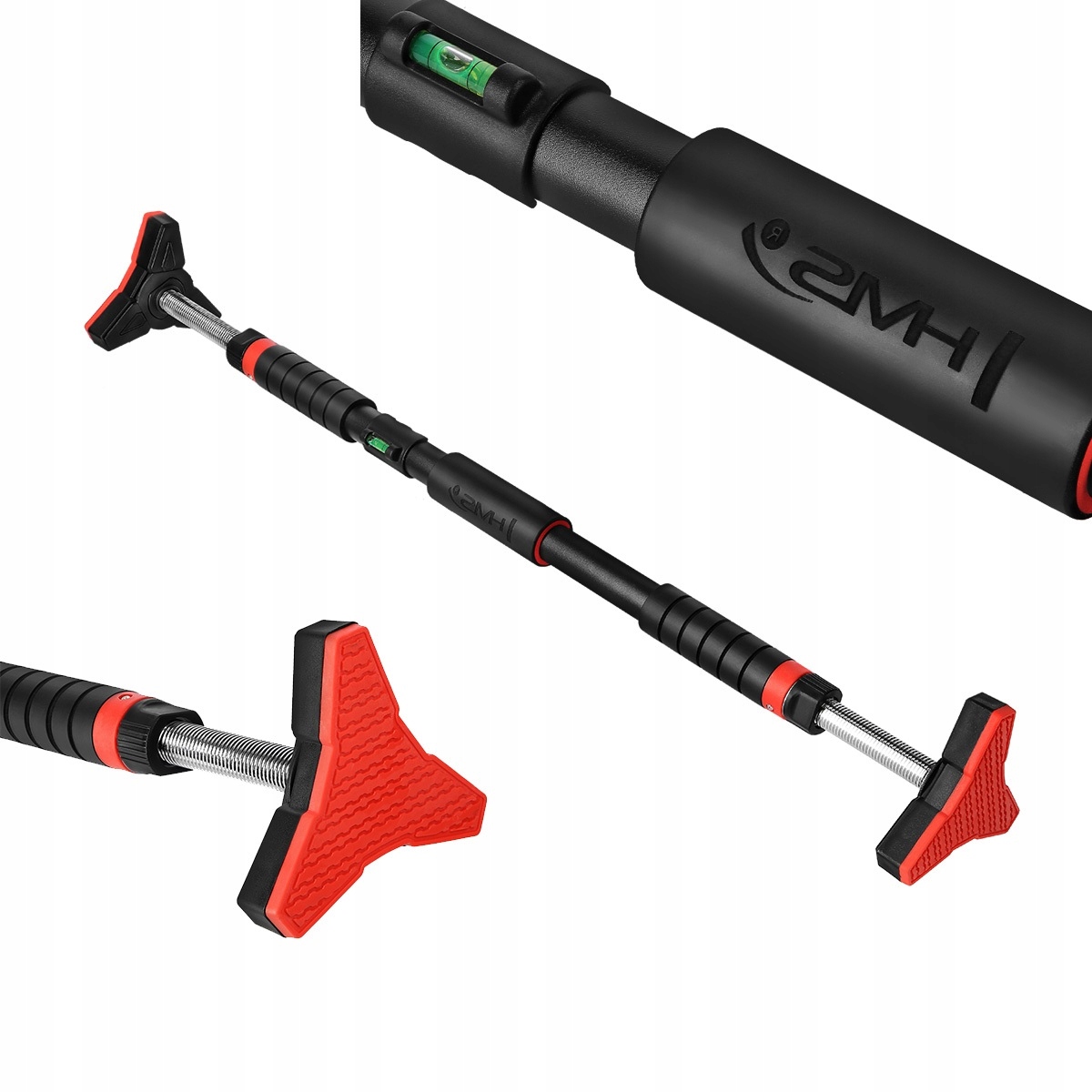 Drążek Rozporowy Hms Z Poziomicą Do 100 CM DD400 Sport Siłownia Fitness