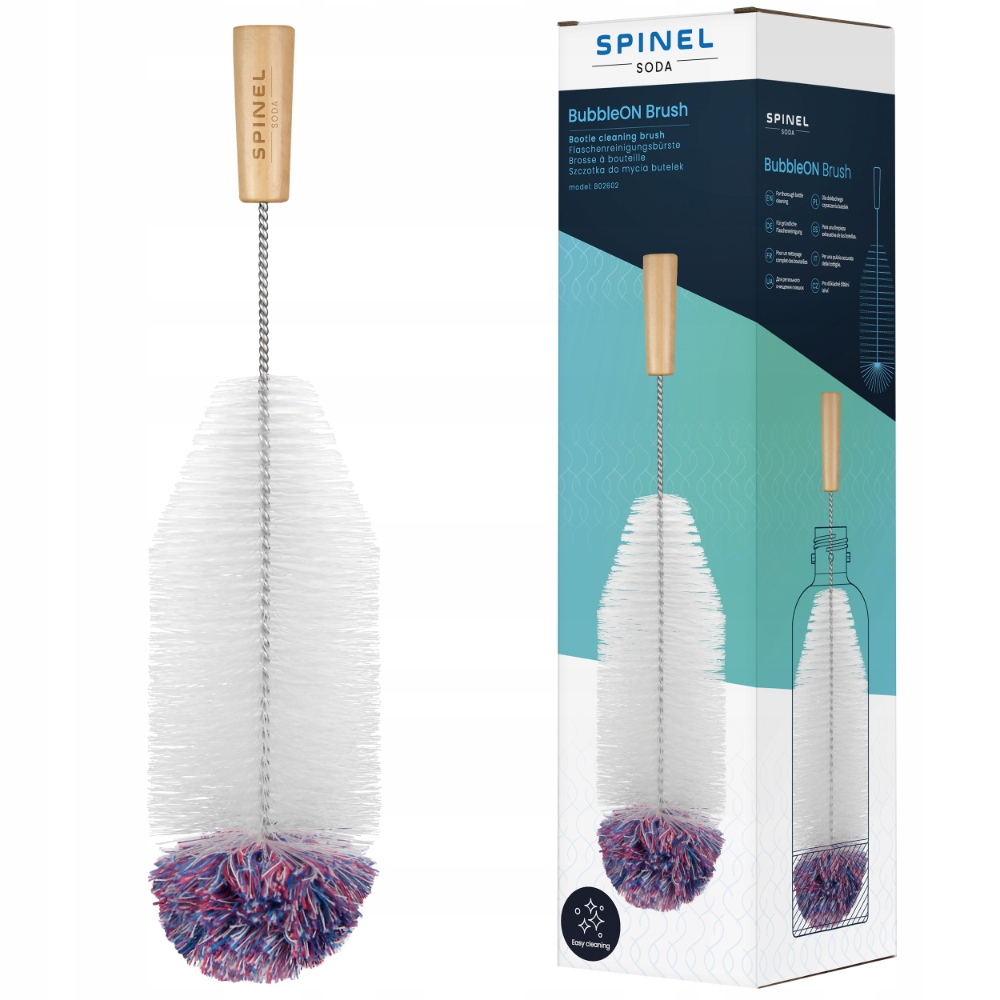 SZCZOTKA SPINEL SODA DO CZYSZCZENIA BUTELEK SODASTREAM DO SATURATORA