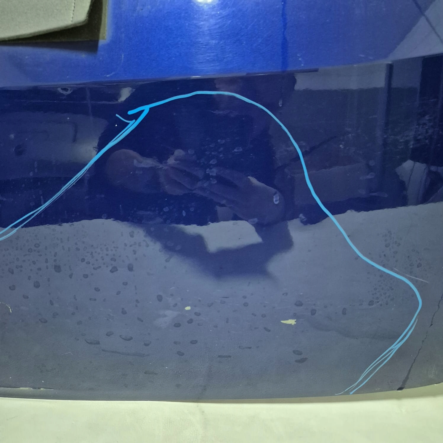 FORD GRAND C-MAX MK2 10- trunk door boot rear part