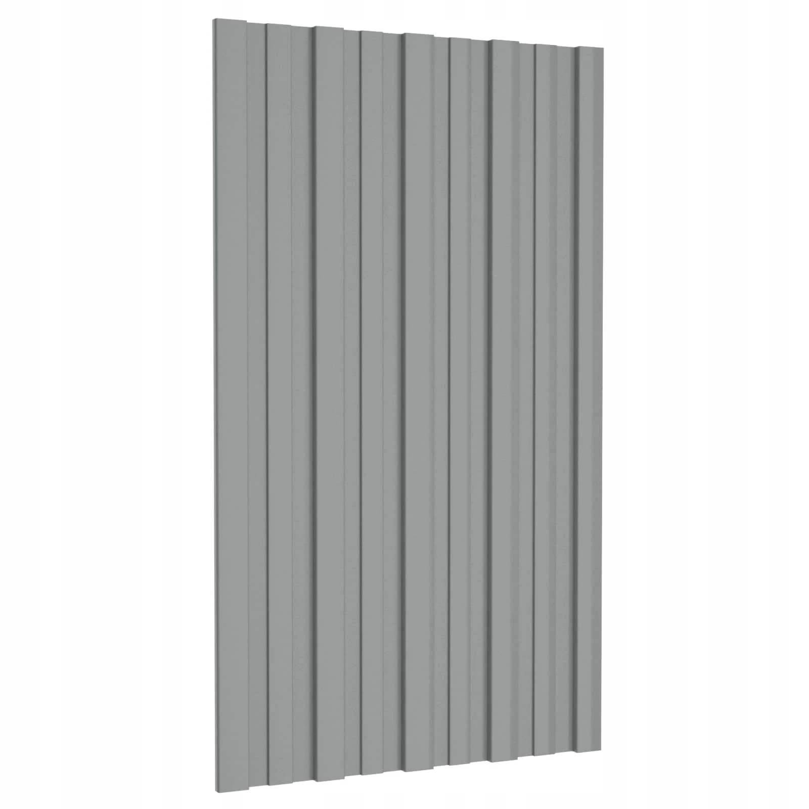 vidaXL Střešní panel 36 pcs Šedý 80 x 45 cm Pozinkovaná ocel