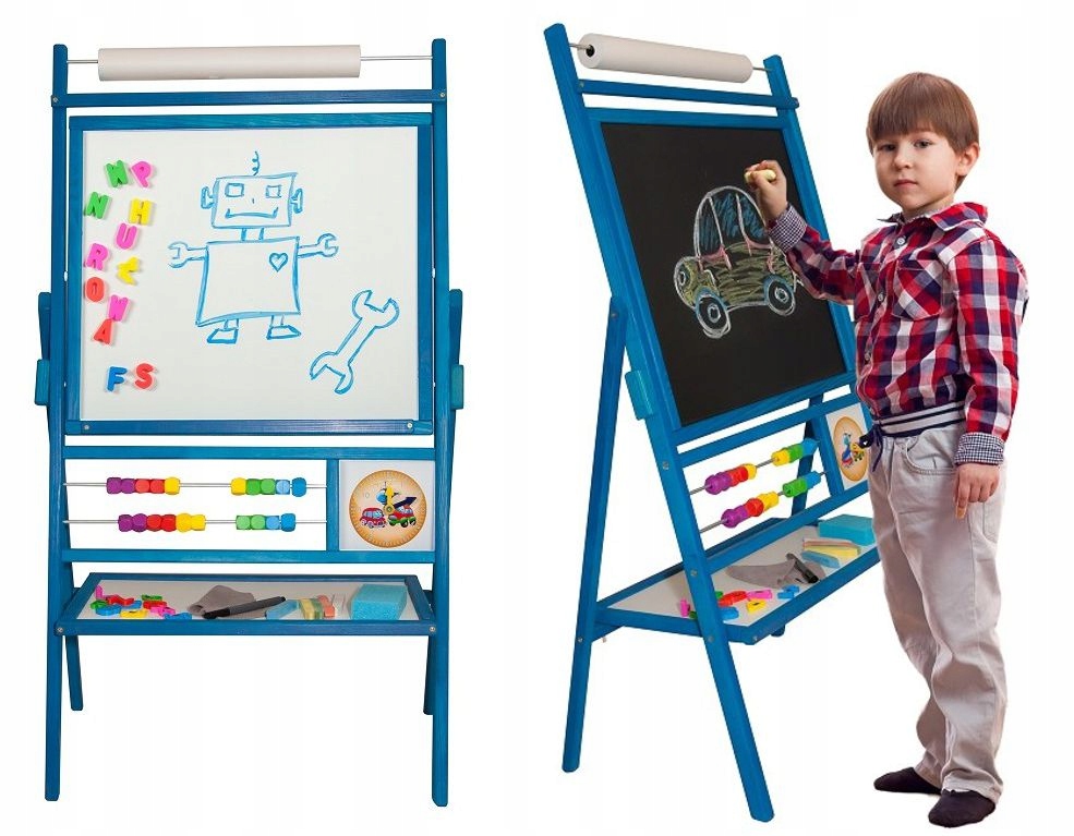 

Duża Tablica Edukacyjna Obrotowa Dla Chłopca 6W1