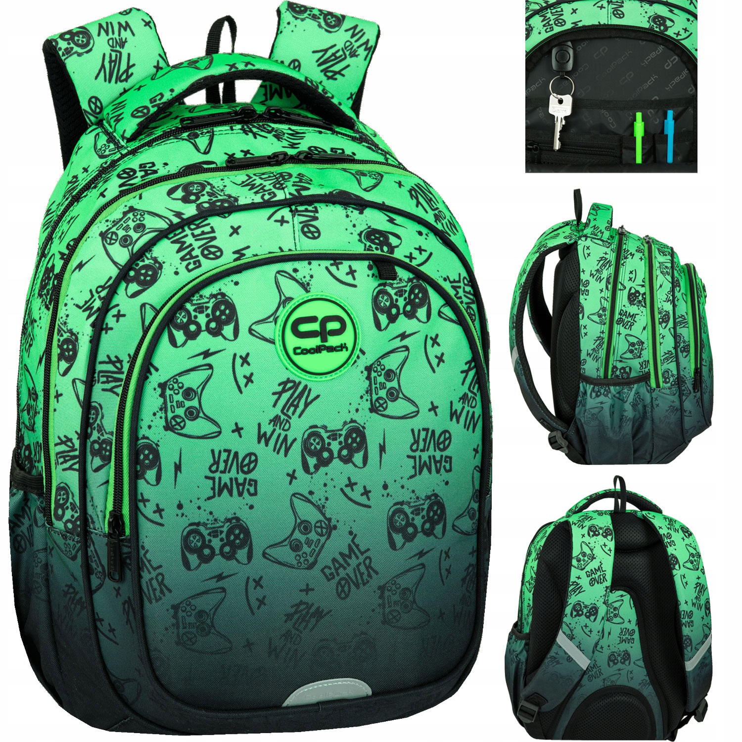 Plecak Szkolny Dla Chłopca W Pady Do Klasy 13 Coolpack Cp