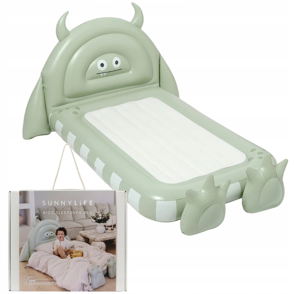 Dětská nafukovací postel Sunnylife Monster Sage