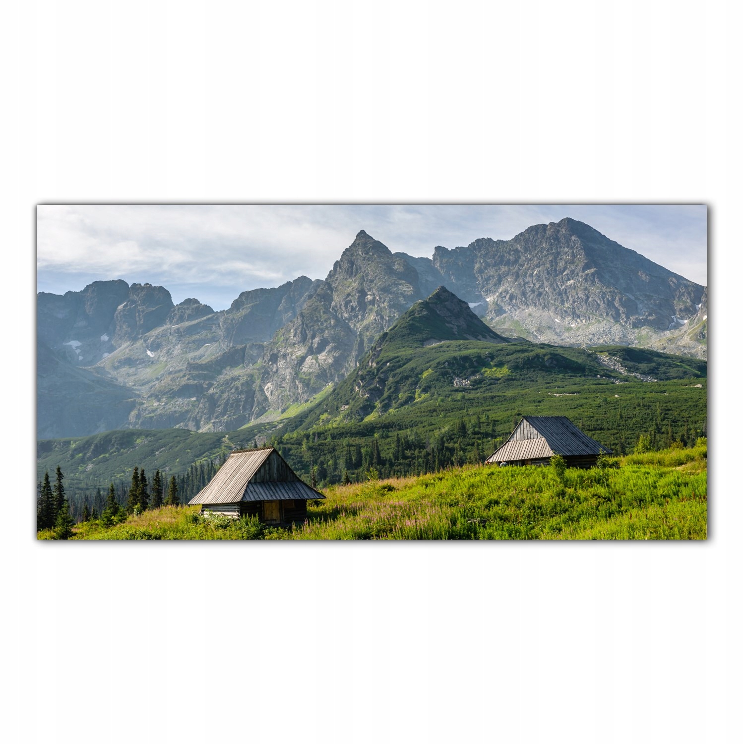 Hory Příroda Krajina 100x50 Panel sklo do kuchyně