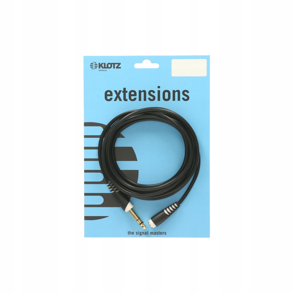 Kabel J6,3-Gn.3,5 3m Klotz AS-EX60300