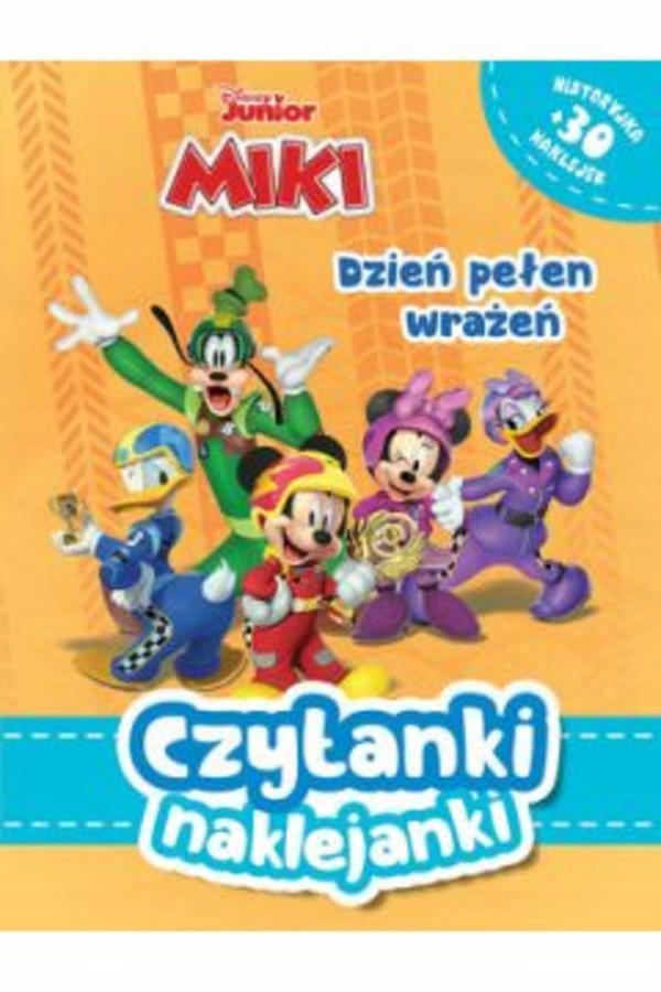 

Czytanki naklejanki Dzień pełen wrażeń Junior Miki