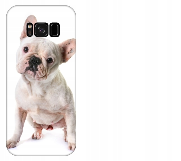 

Etui pokrowiec Samsung Galaxy S8 Pies buldog franc