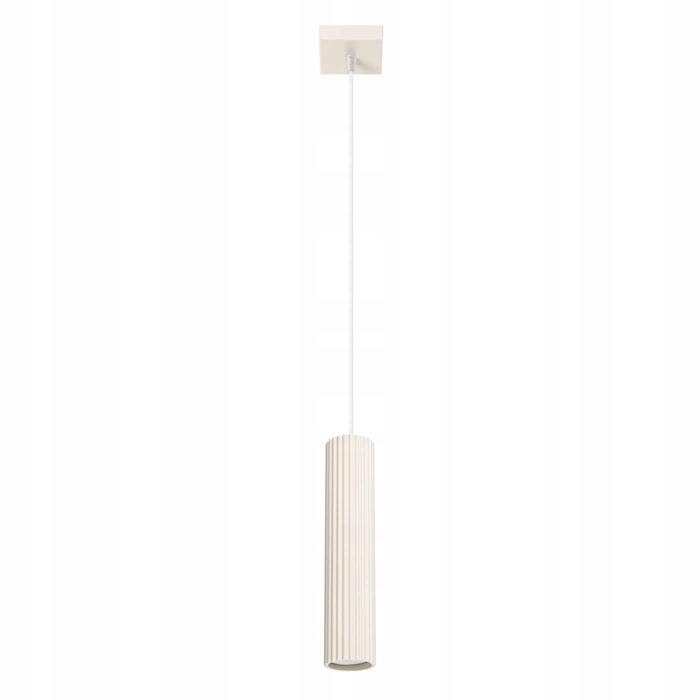 Závěsná lampa Karbon 1 béžová