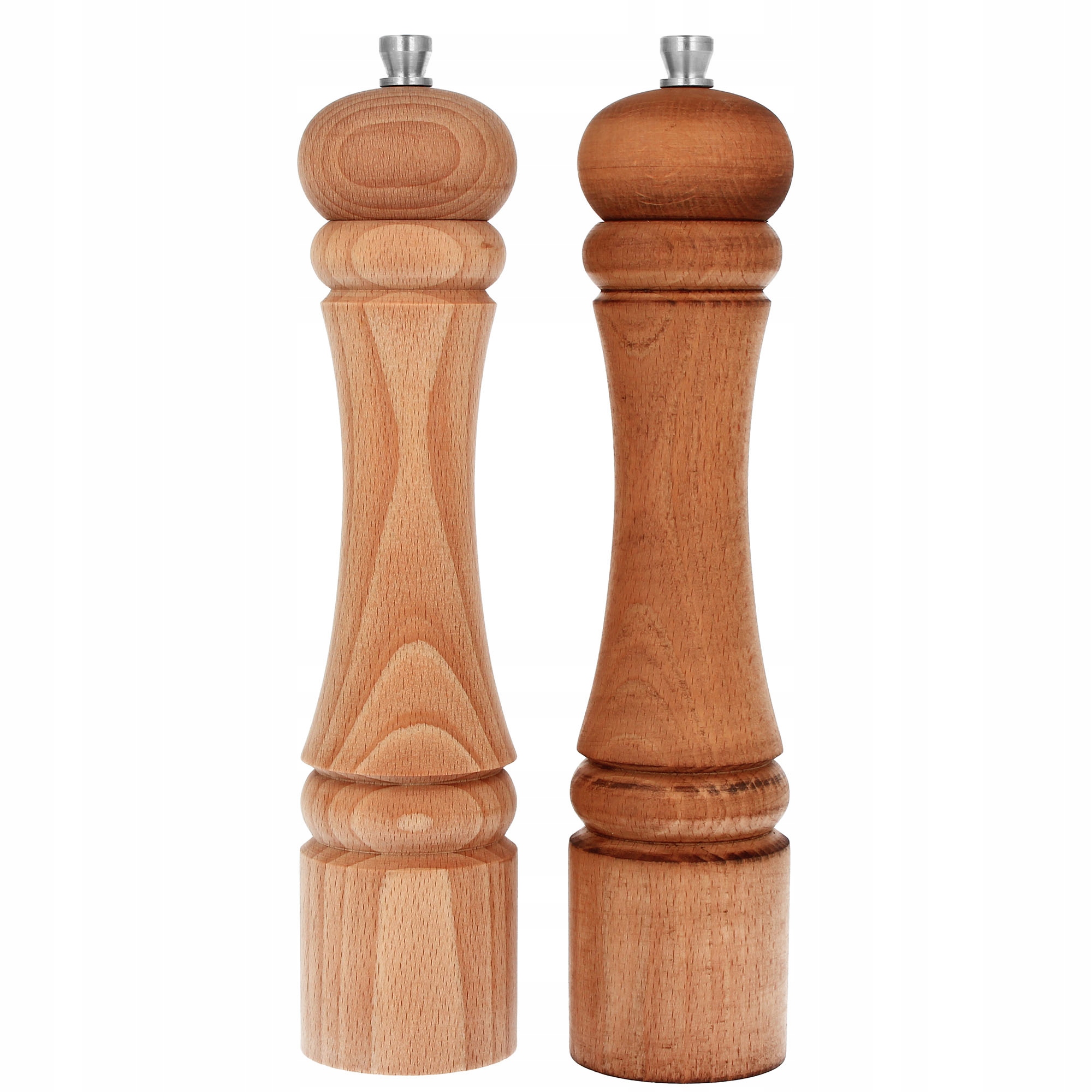 MŁYNKI MŁYNEK DO PIEPRZU I SOLI RĘCZNY DREWNIANY