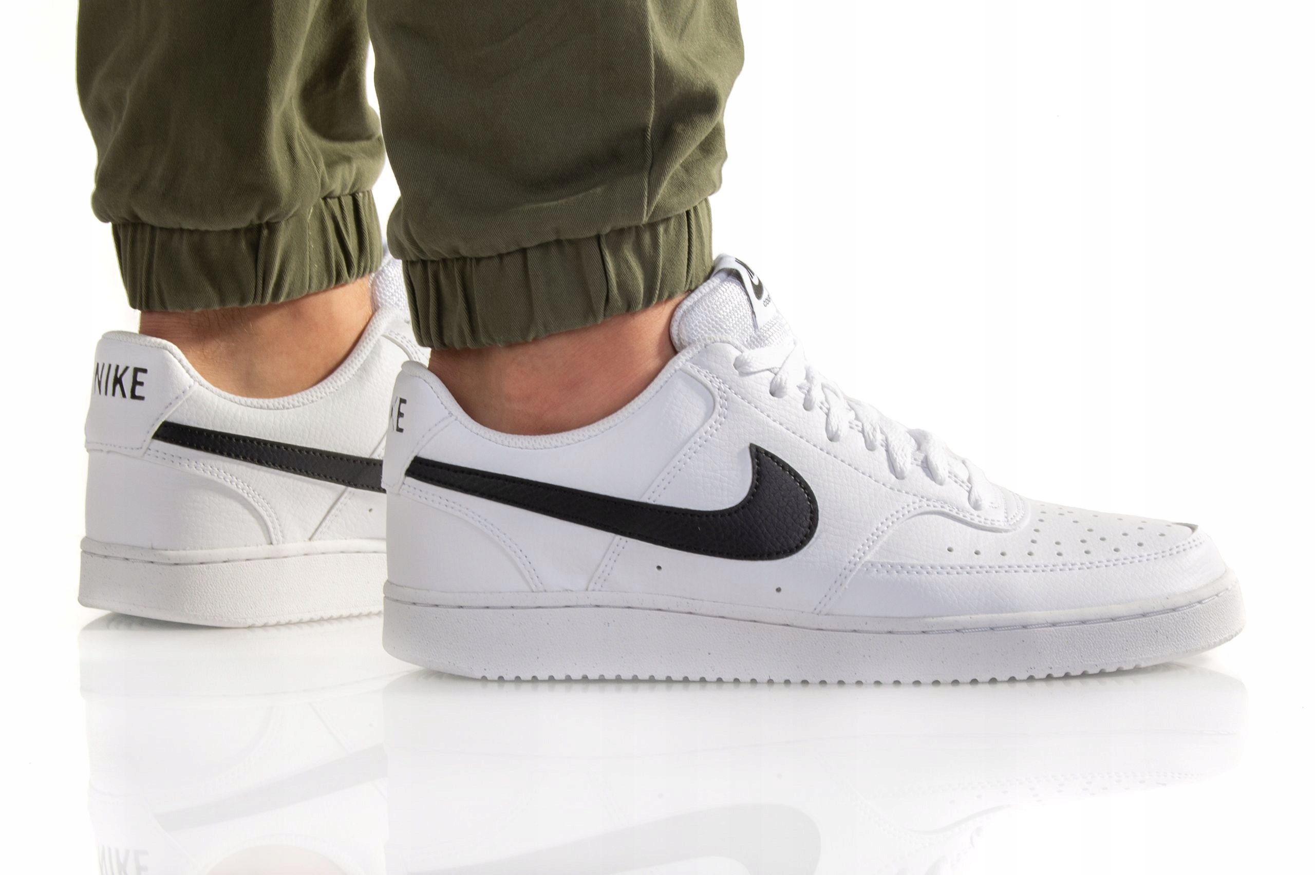 Nike Boty Court Vision Lo Nn White/black