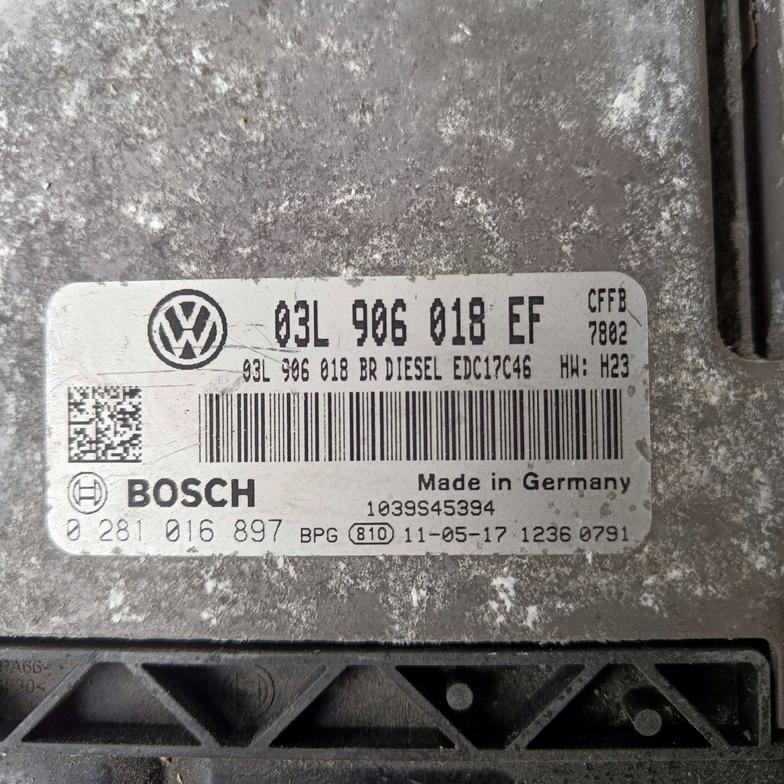 Skoda Superb B6 (3T) computer Centralina Motore