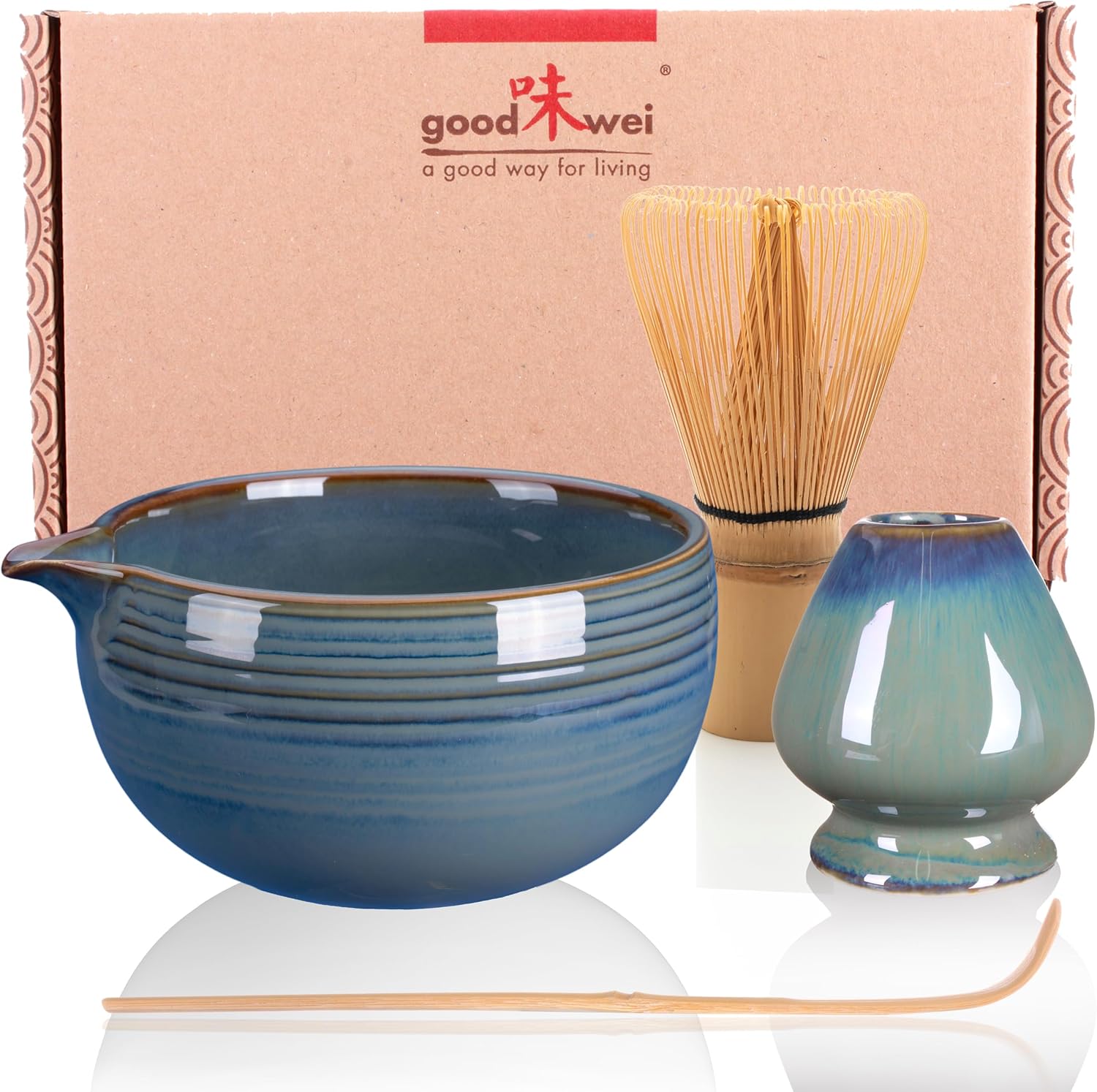 Sada Na Čaj Matcha S Keramickou Miskou Na Čaj Matcha Miska Akcesoria