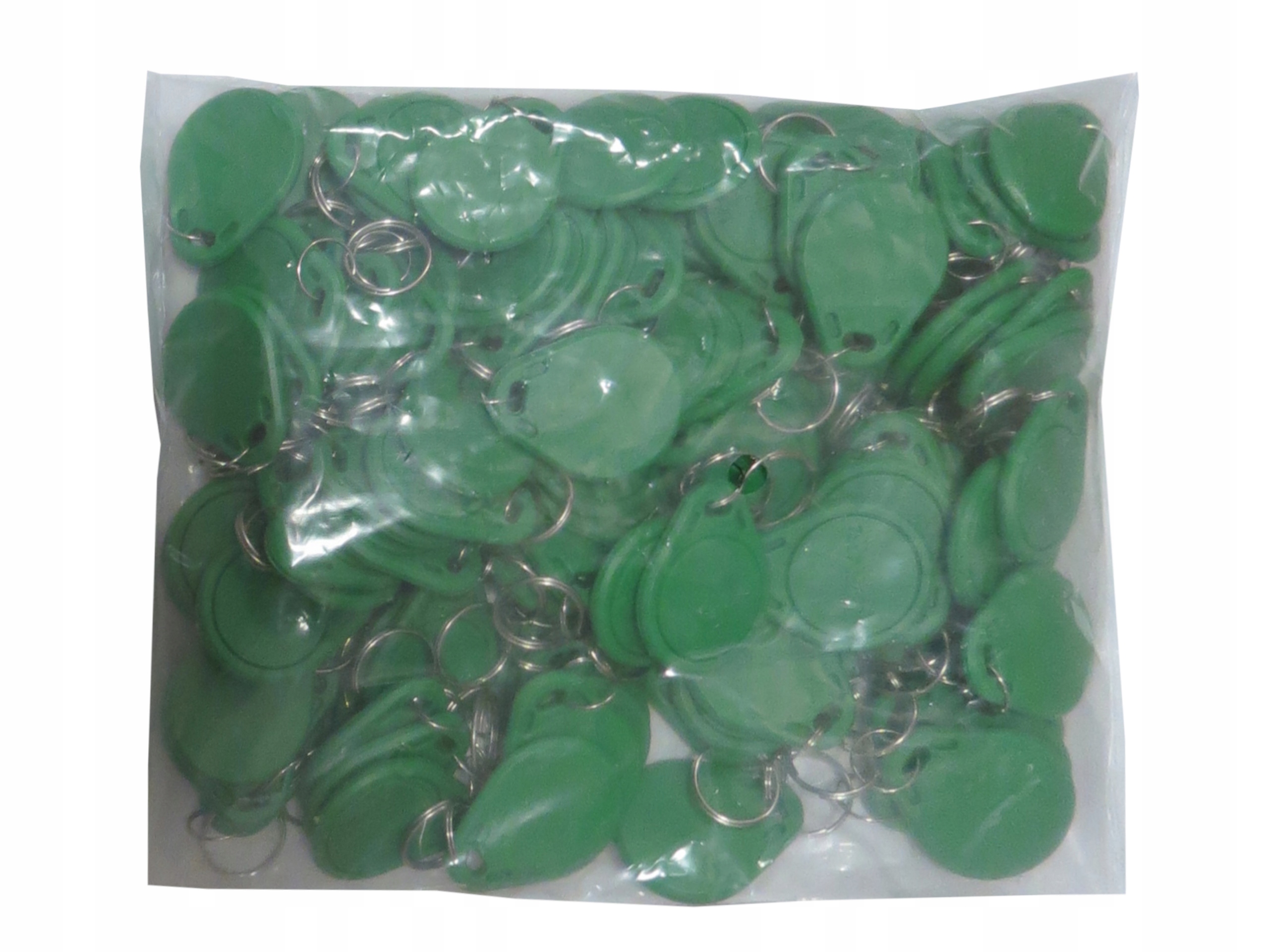 Přívěsek Na Klíče Rfid Tag Unique 125kHz EM4100 pro Zámek Domofonu zelený 100 kusů