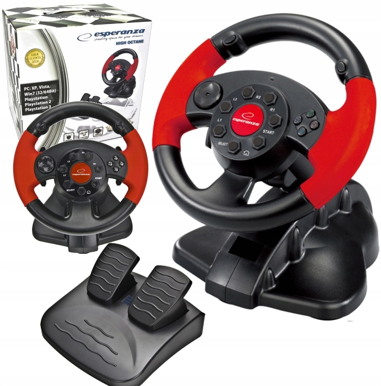KIEROWNICA HIGH OCTANE PC/ PSX/ PS2/ PS3 Esperanza Sklep, Opinie