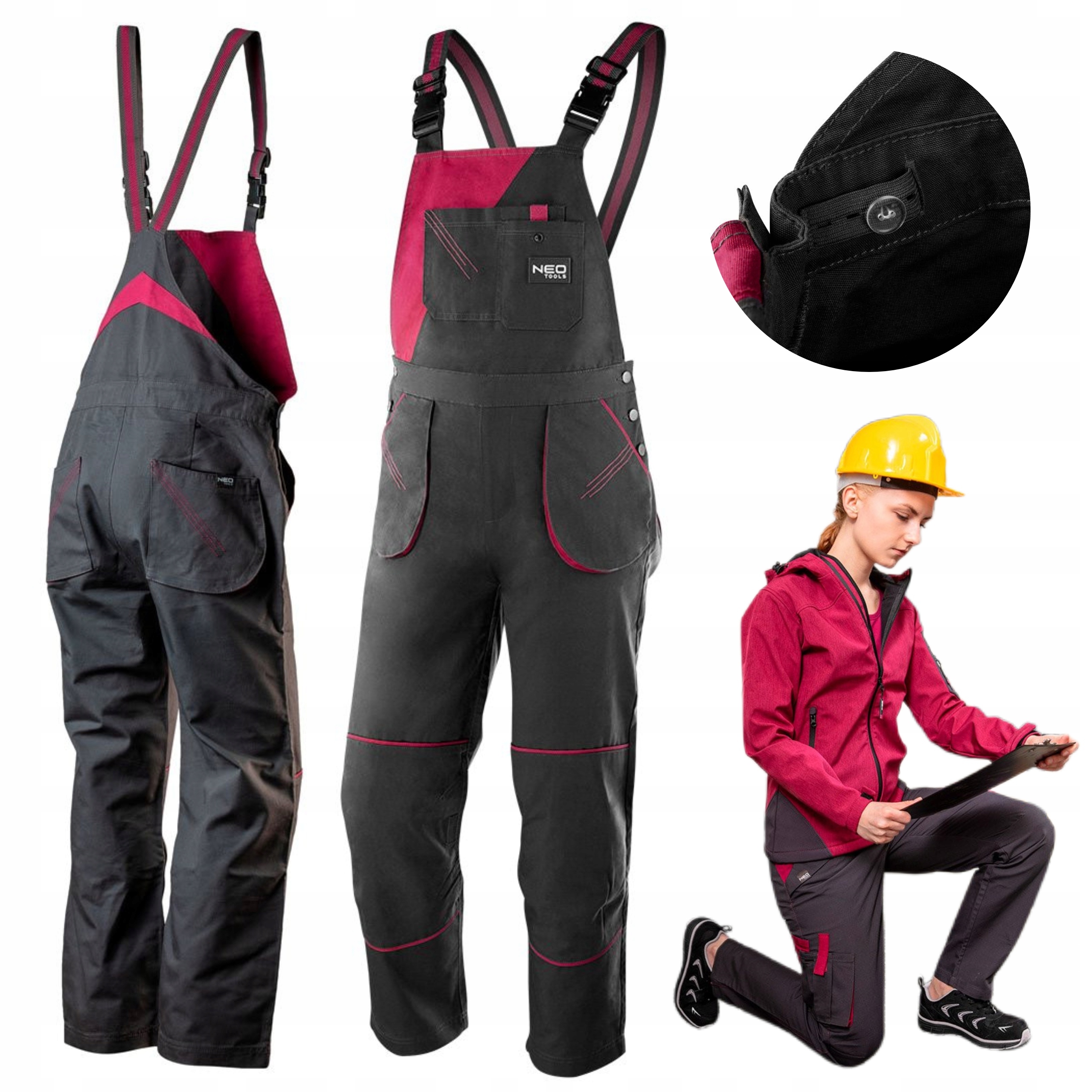 Neo Tools Dámské Pracovní Zahradnické Kalhoty 80-240 Woman line vel. S/36