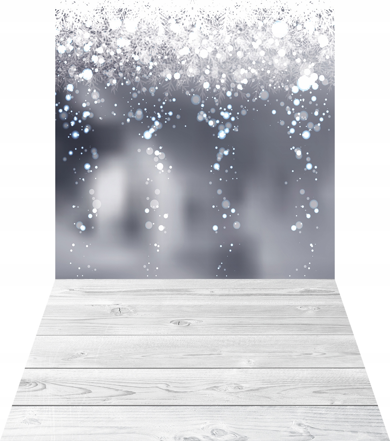 Grube tło ŚWIĄTECZNE, święta ZIMA 180x400 sw027