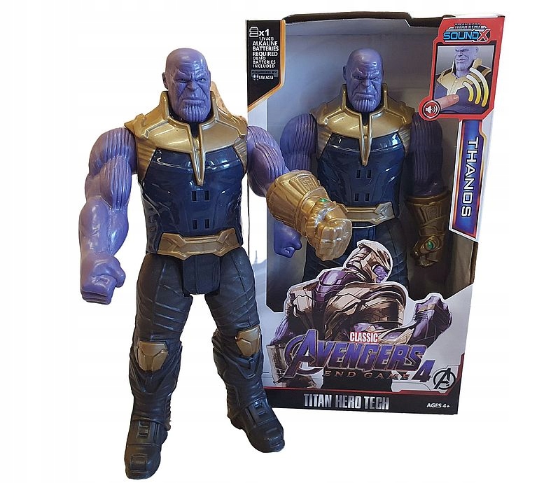 

Thanos Avengers Duża Figurka Dźwięk 30CM Led