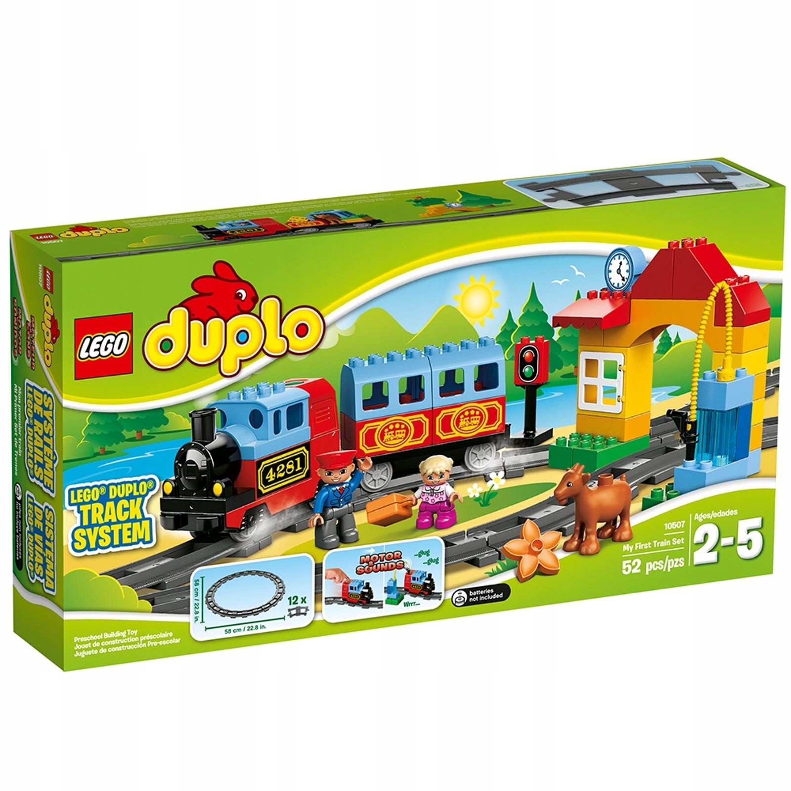 Lego Duplo 10507 Mój pierwszy pociąg
