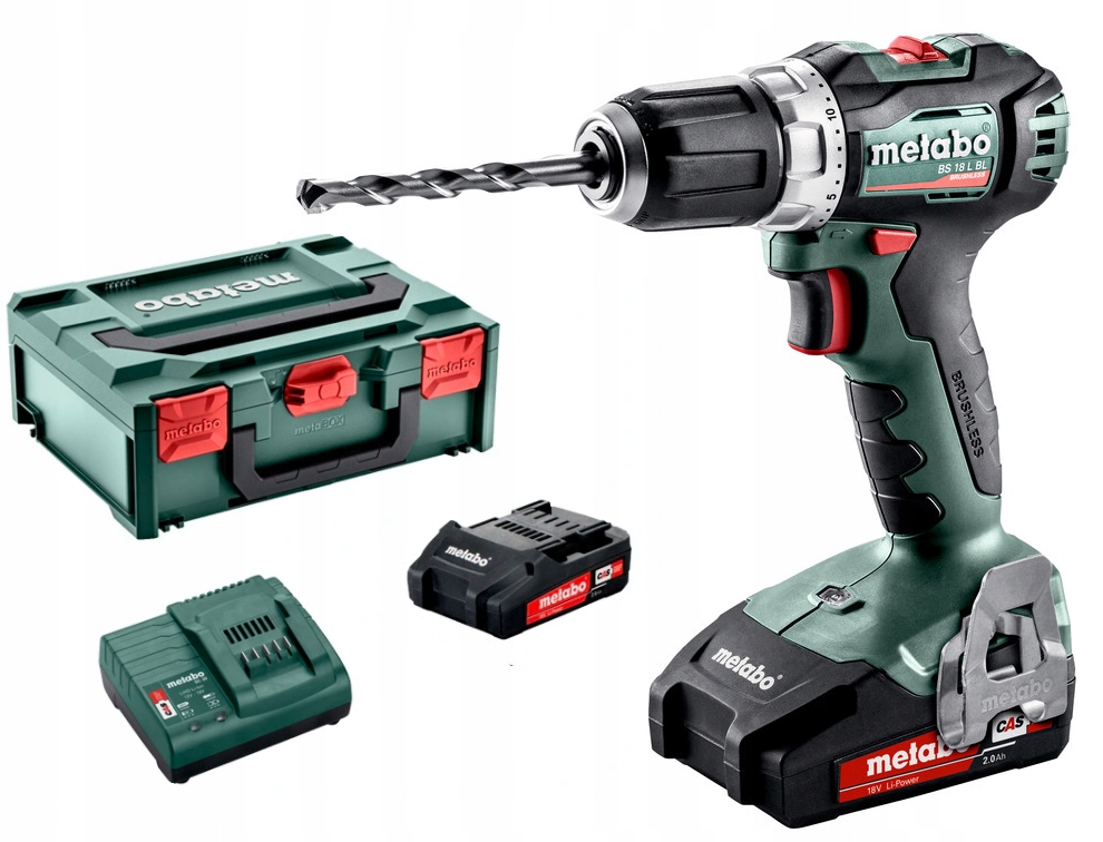 

Metabo Bs 18 L Bl wkrętarka 60Nm 18V 2x2,0Ah