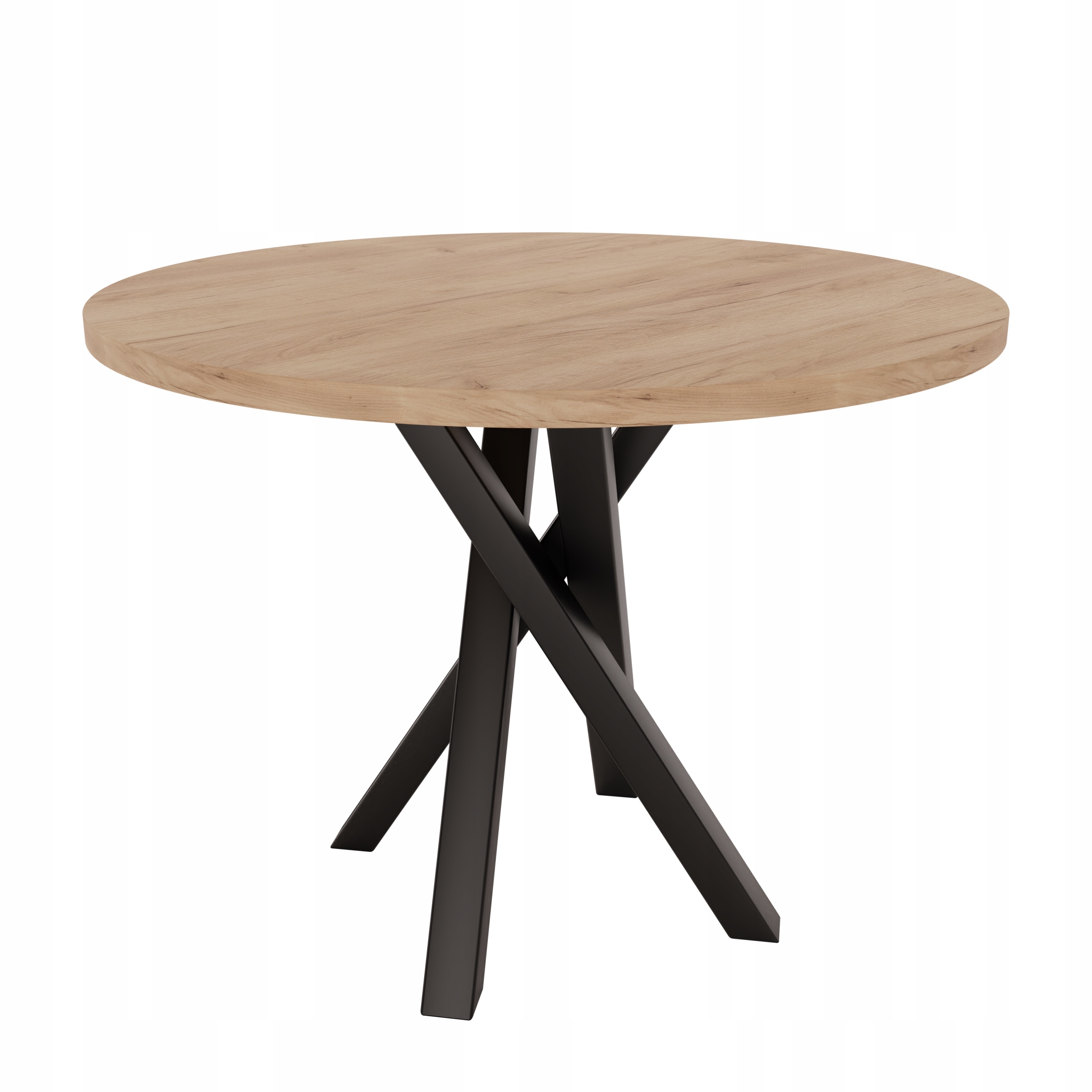 Stół okrągły rozkładany 90/130 Raven metal Marka Aga Home