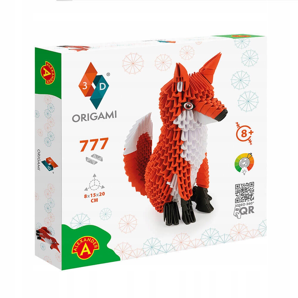 

Zestaw Kreatywny Diy Origami 3D Lis