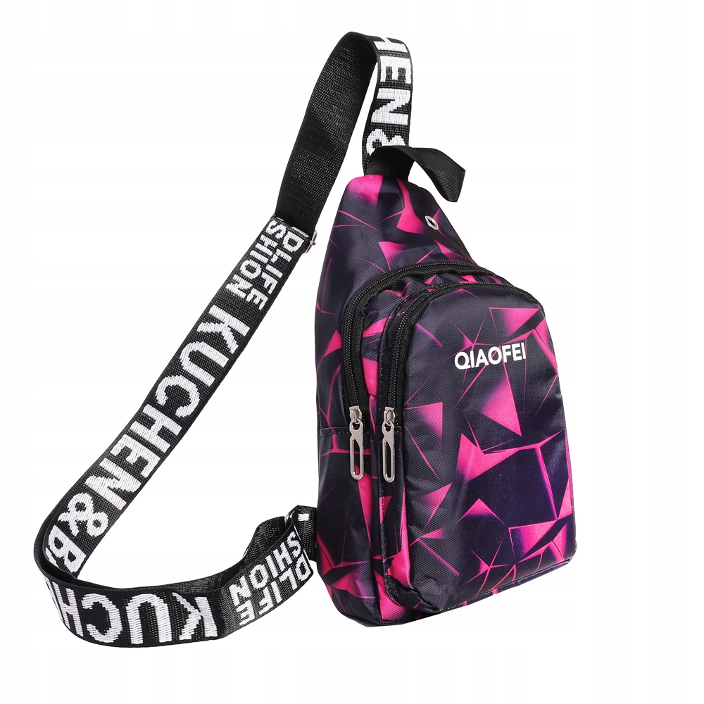 PLECAK NA JEDNO RAMIĘ SPORTOWY WYCIECZKOWY MIEJSKI MŁODZIEŻOWY SOLIDNY