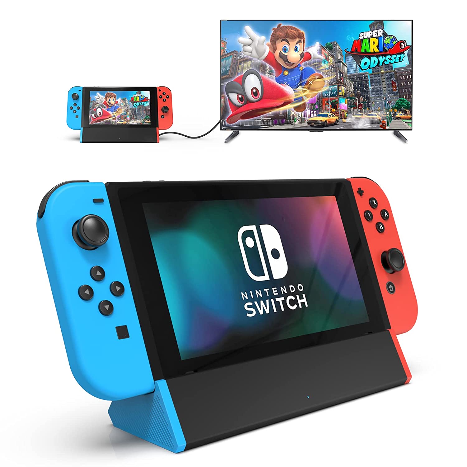 STACJA DOKUJĄCA DO NINTENDO SWITCH PRZENOŚNA LEKKA