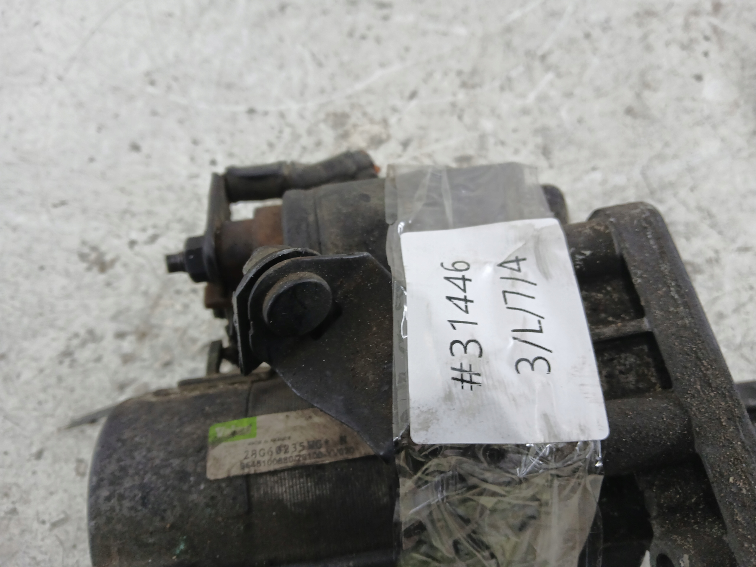 CITROEN C4 a 1.6 HDI startér 9645100680