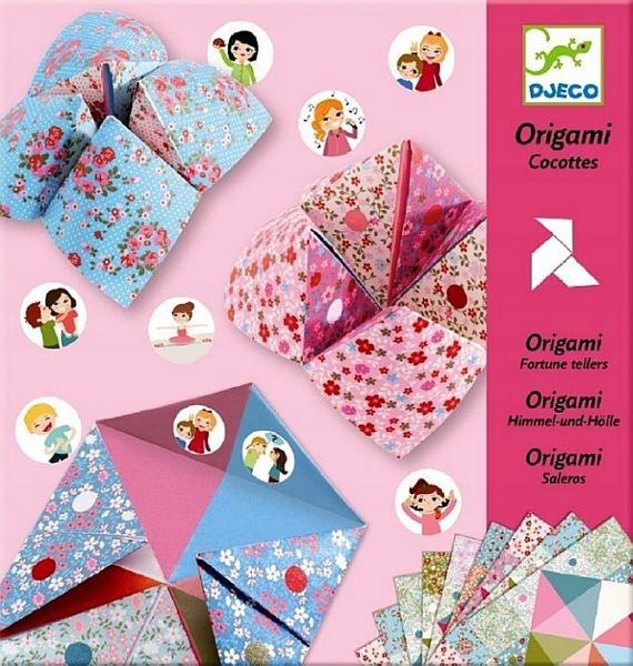 

Artystyczny zestaw do origami i gra Wyzwanie Djeco