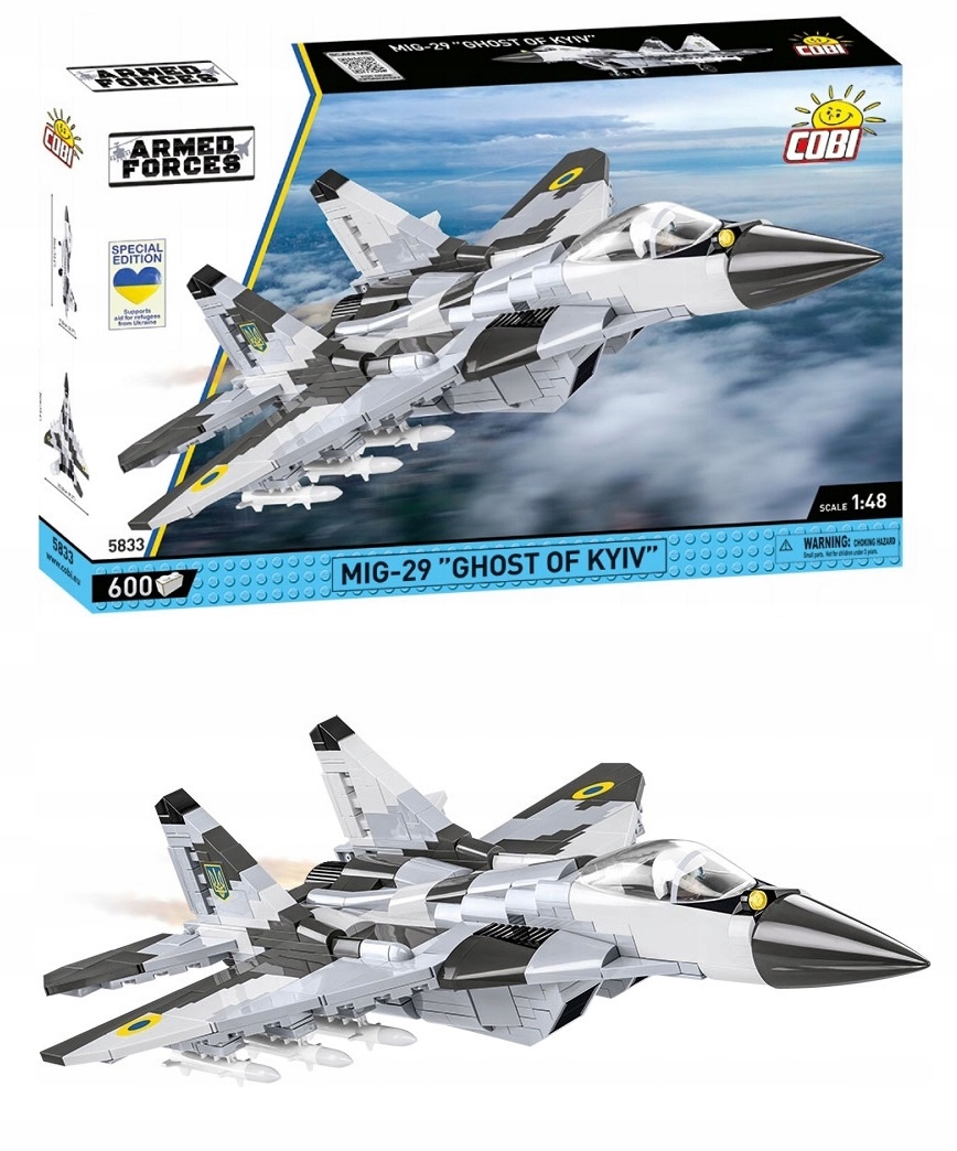 

Klocki Cobi 5833 Mig 29 Duch Kijowa