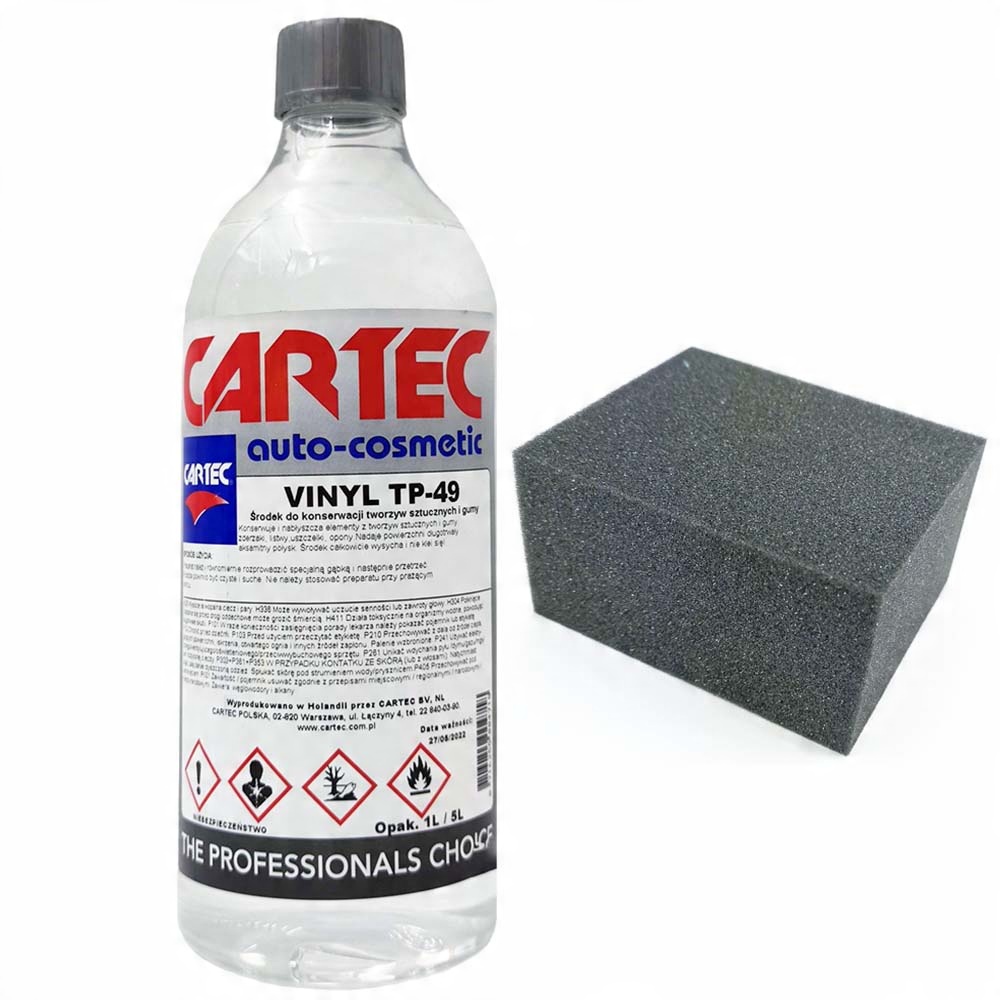 

Cartec Vinyl TP-49 1L nabłyszczanie gumy, plastiku