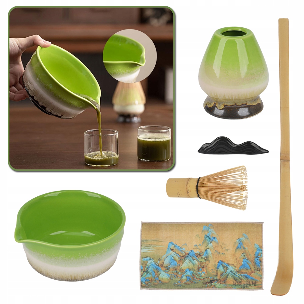 Miotełka Do Matcha, Zestaw Miotełek Do Matcha, Zestaw Do Matchy Mtacha