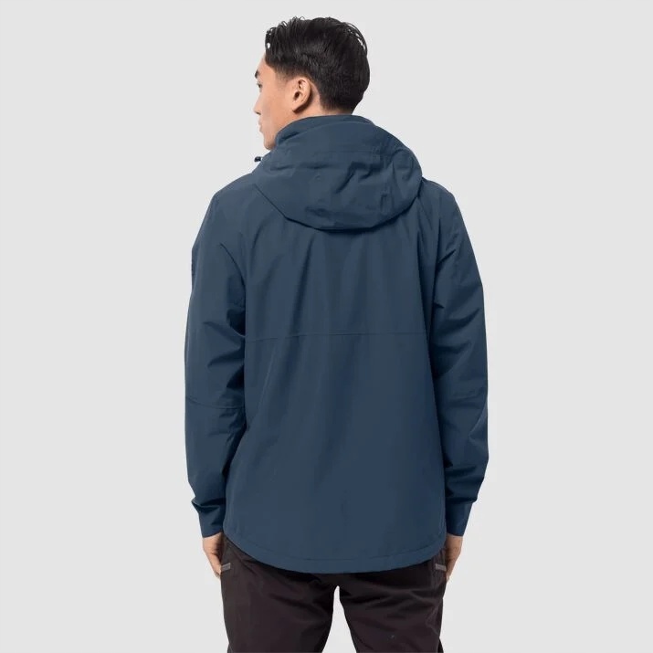 MĘSKA KURTKA PRZECIWDESZCZOWA JACK WOLFSKIN M Materiał dominujący poliester