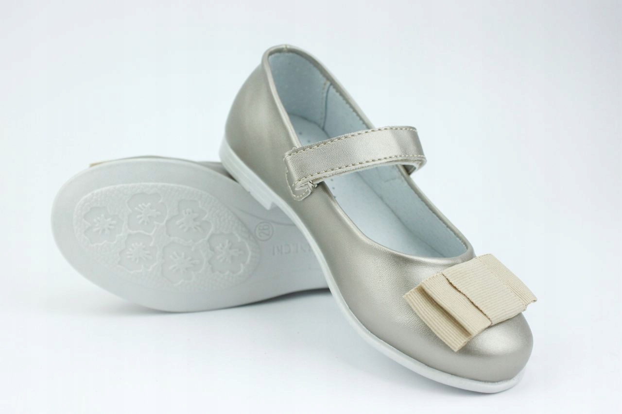 BALERINY DZIECIĘCE 36 PLATYNOWE KORNECKI 4246 Płeć dziewczynki