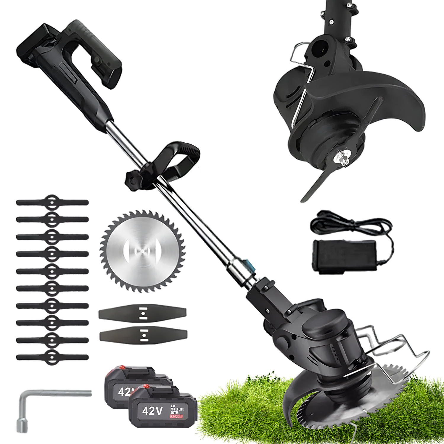 Aku Vyžínač S Odolným Motorem Odolným Proti Přehřátí