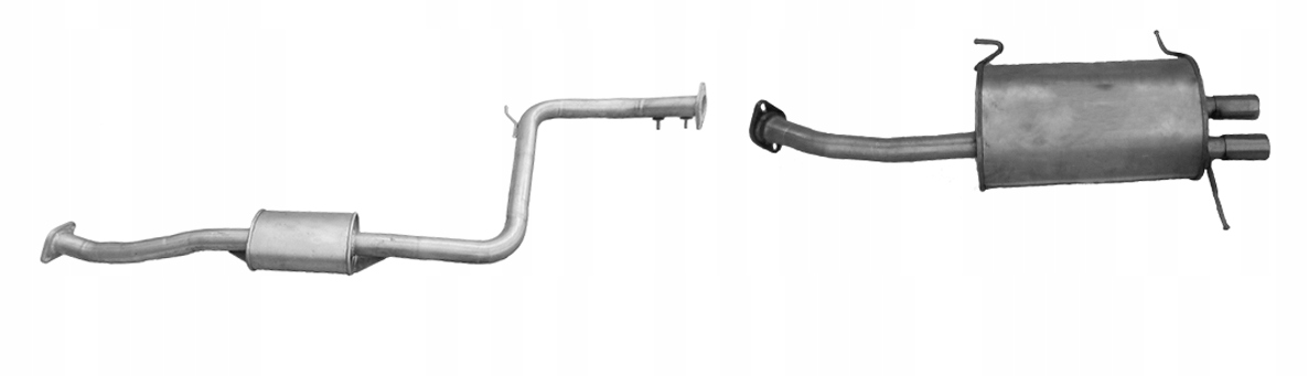 Mazda MX3 1.8i v6 24v 97-100kW (1991 -1999) Coupe Tlumič