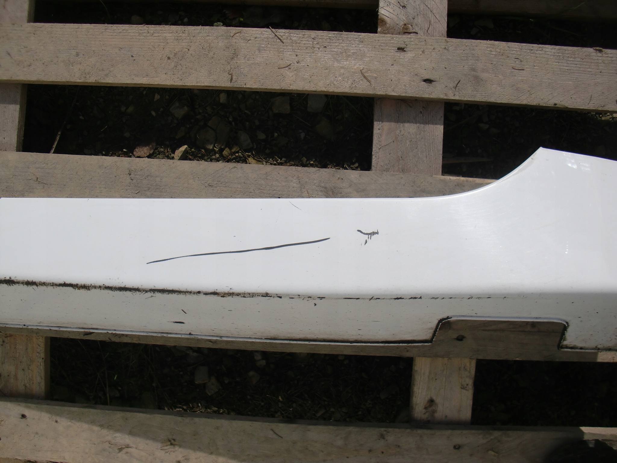 HYUNDAI IONIQ moulding threshold left BIALA 87751 G2000
