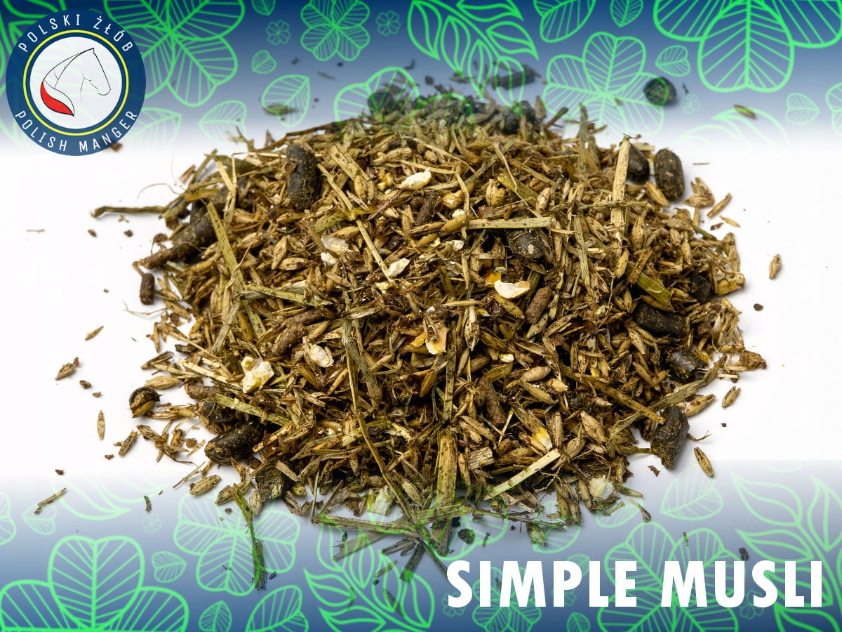 SIMPLE MUSLI 20KG - BAZOWE I EKON. MUSLI DLA KONI