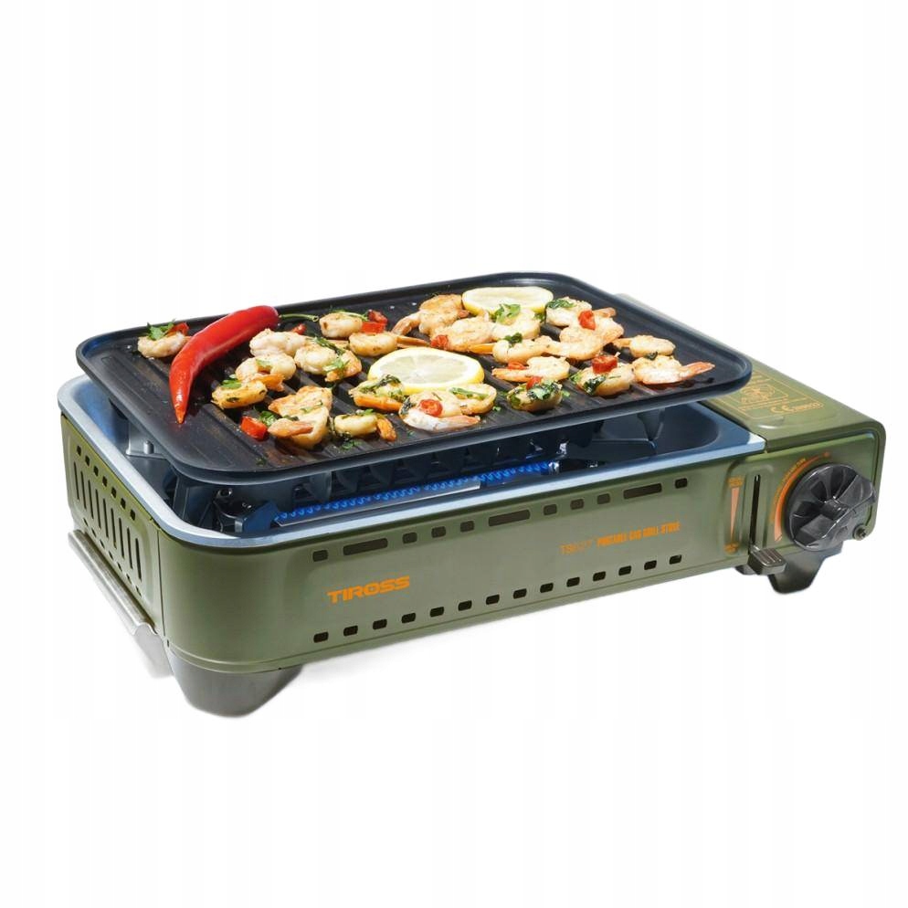 Tiross Plynový vařič s grilem TS268