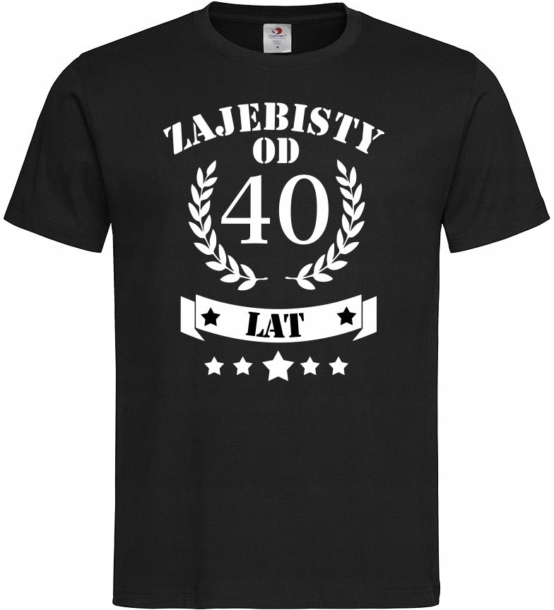 

Koszulka Na Urodziny Zajebisty Od 40 50 60 30 Lat