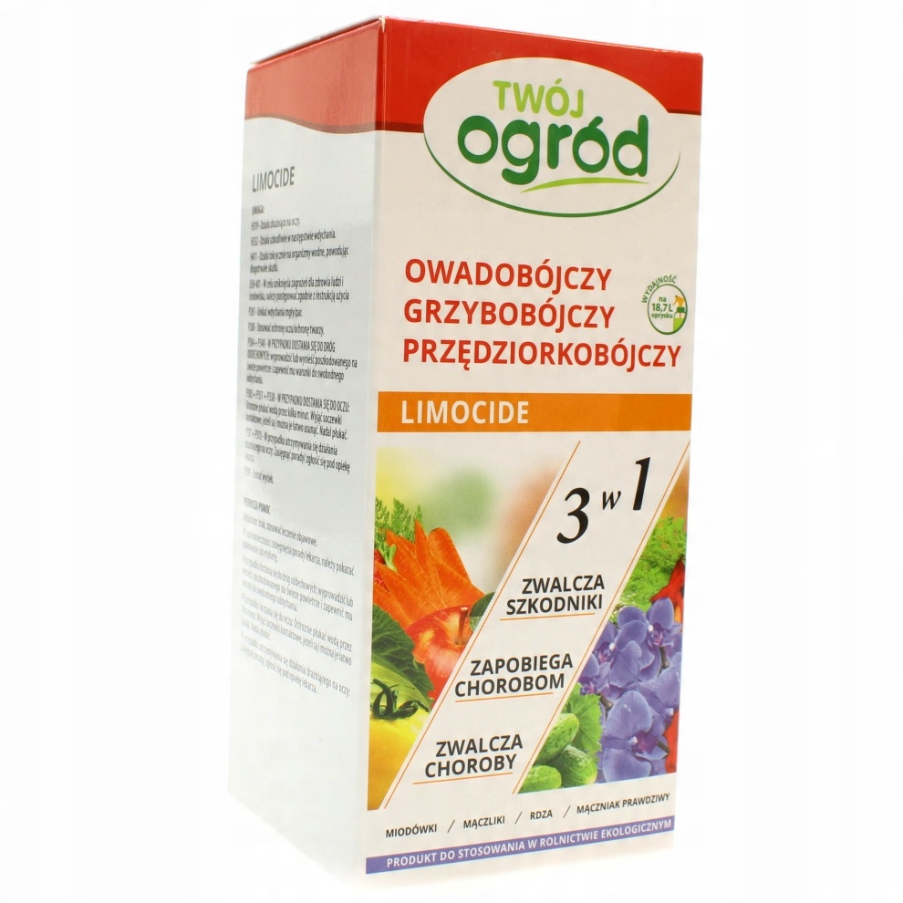 

Limocide 75ml zwalcza szkodniki, choroby mączniak